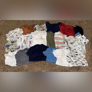 Bundle of baby boy clothes- size 0-3 months